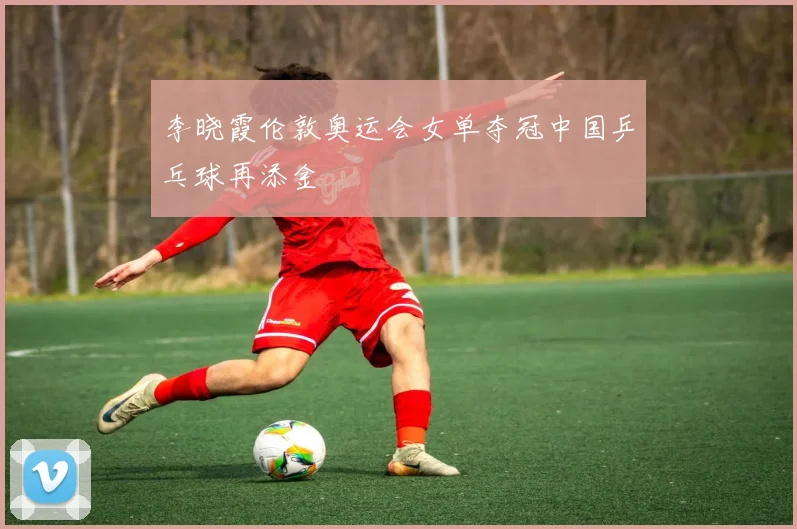 李晓霞伦敦奥运会女单夺冠中国乒乓球再添金