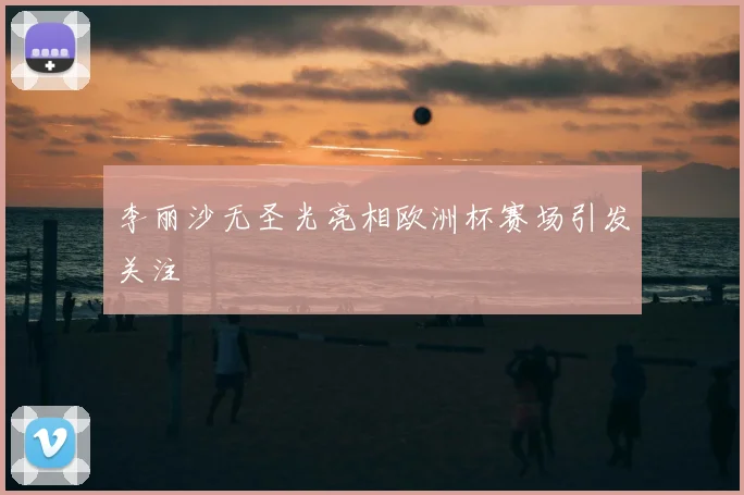 李丽沙无圣光亮相欧洲杯赛场引发关注